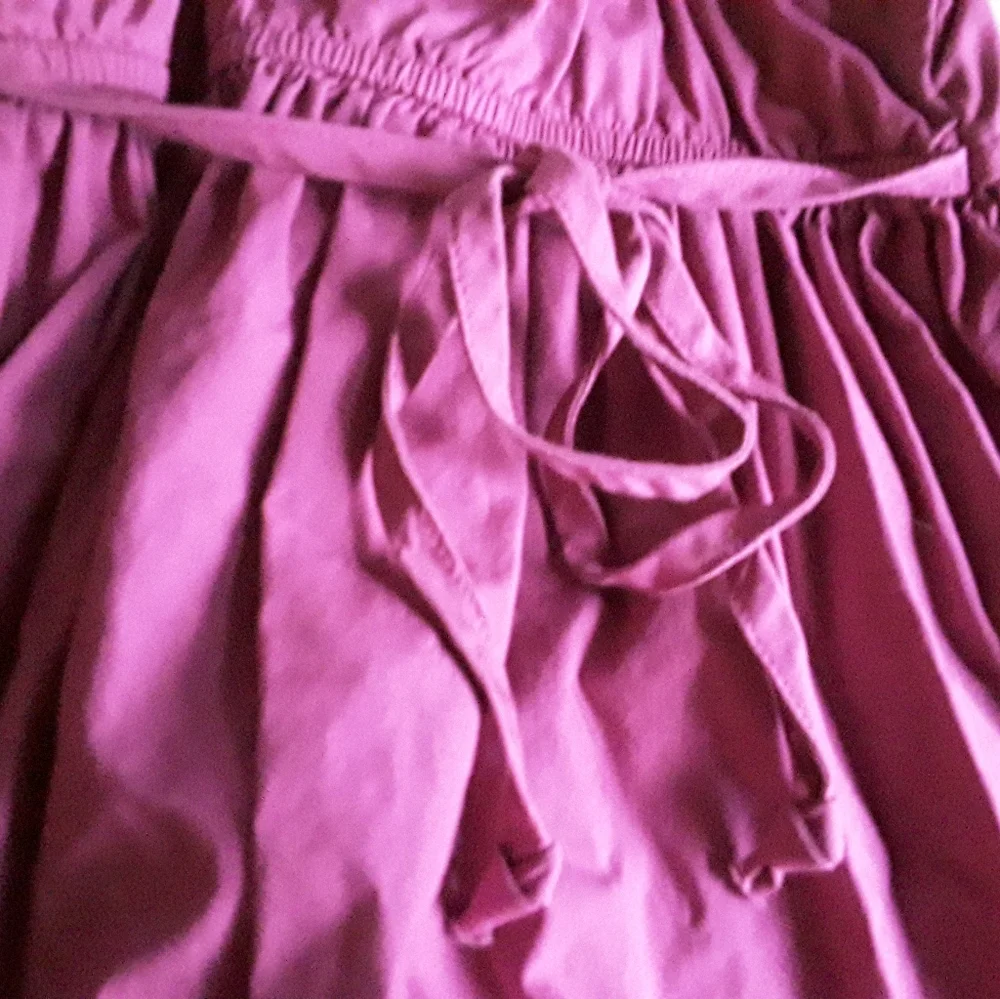 Sugar California Floral Butterfly Magenta Sundress - Picture 5 of 8